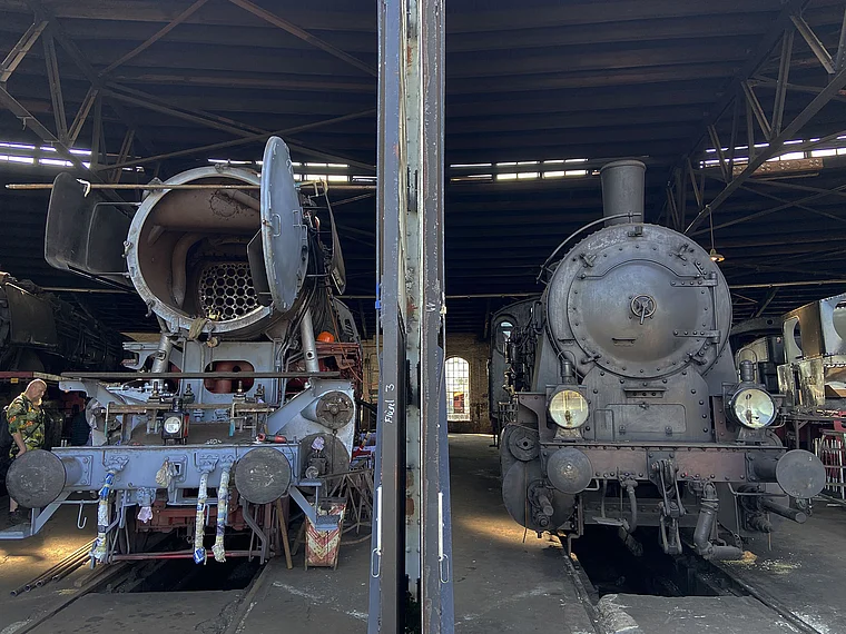Darmstadt Bahnwelt Lokschuppen