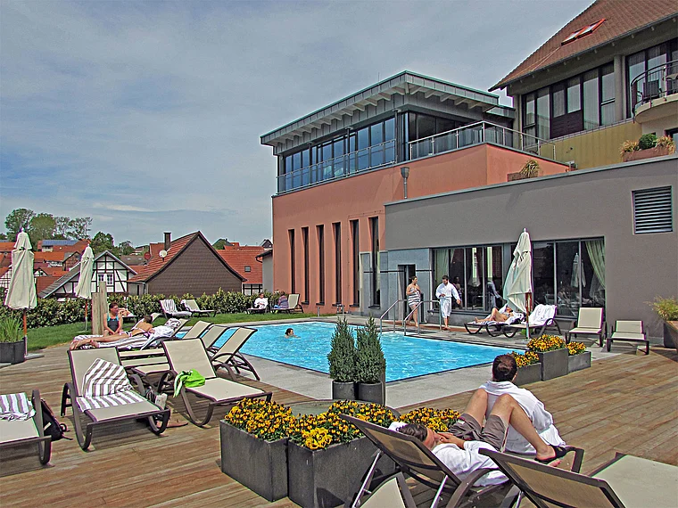 Friedewald Schlosshotel Pool