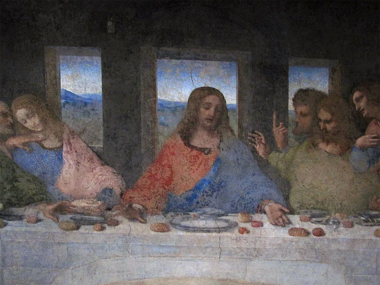Mailand Jesus letztes Abendmahl Leonardo da Vinci