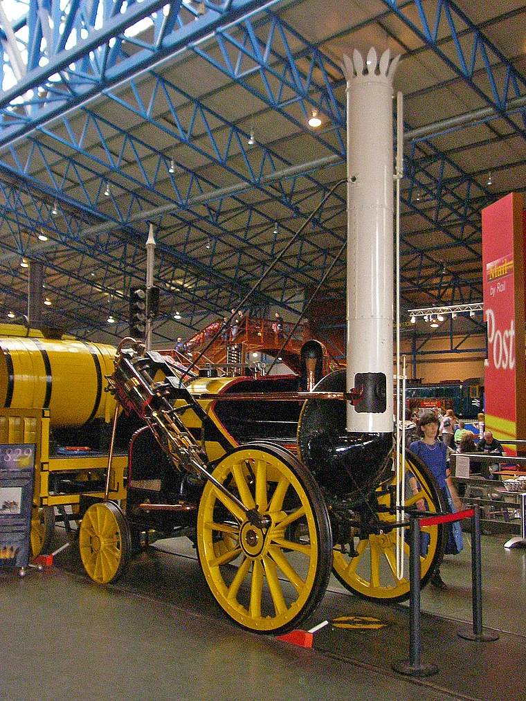York Eisenbahnmuseum historische Lokomotive