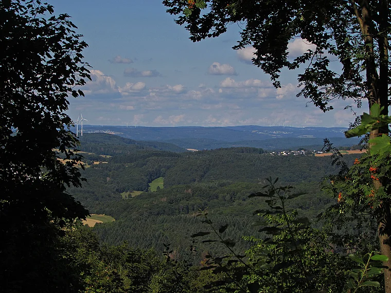 Biebertal Dünsberg Aussicht
