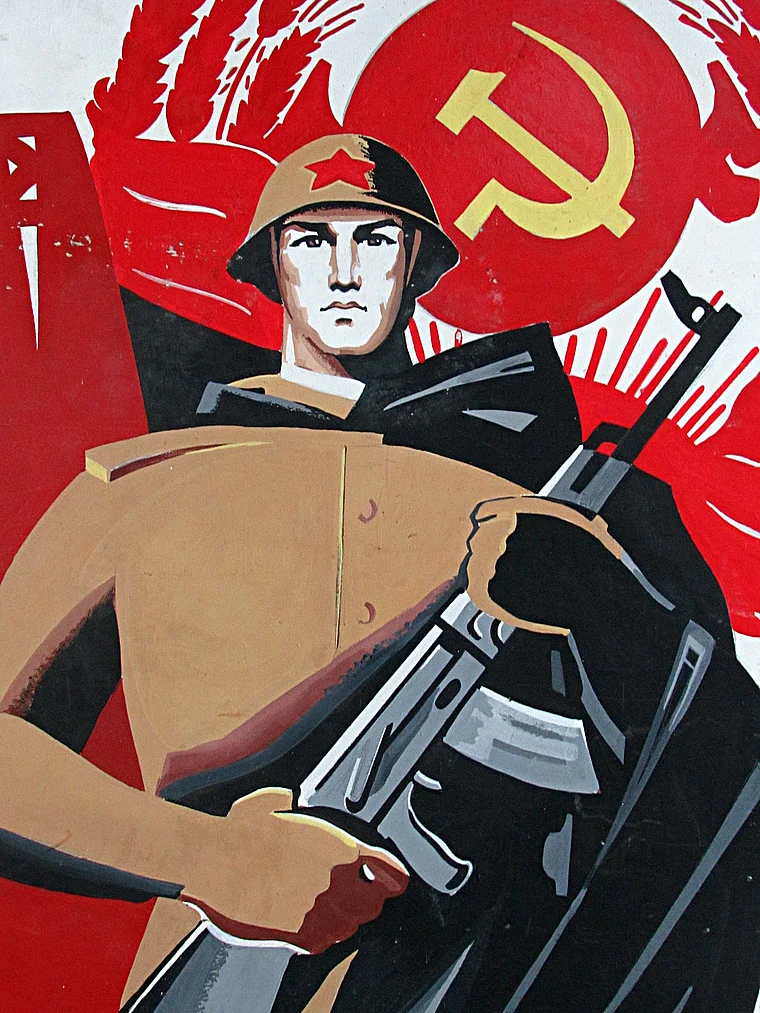 Rasdorf Zonengrenzmuseum Sowjetsoldat