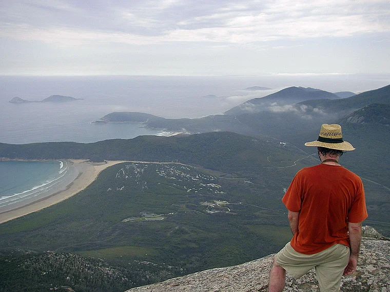 Australien Wilsons Prom Mount Oberon Ausblick vom Gipfel