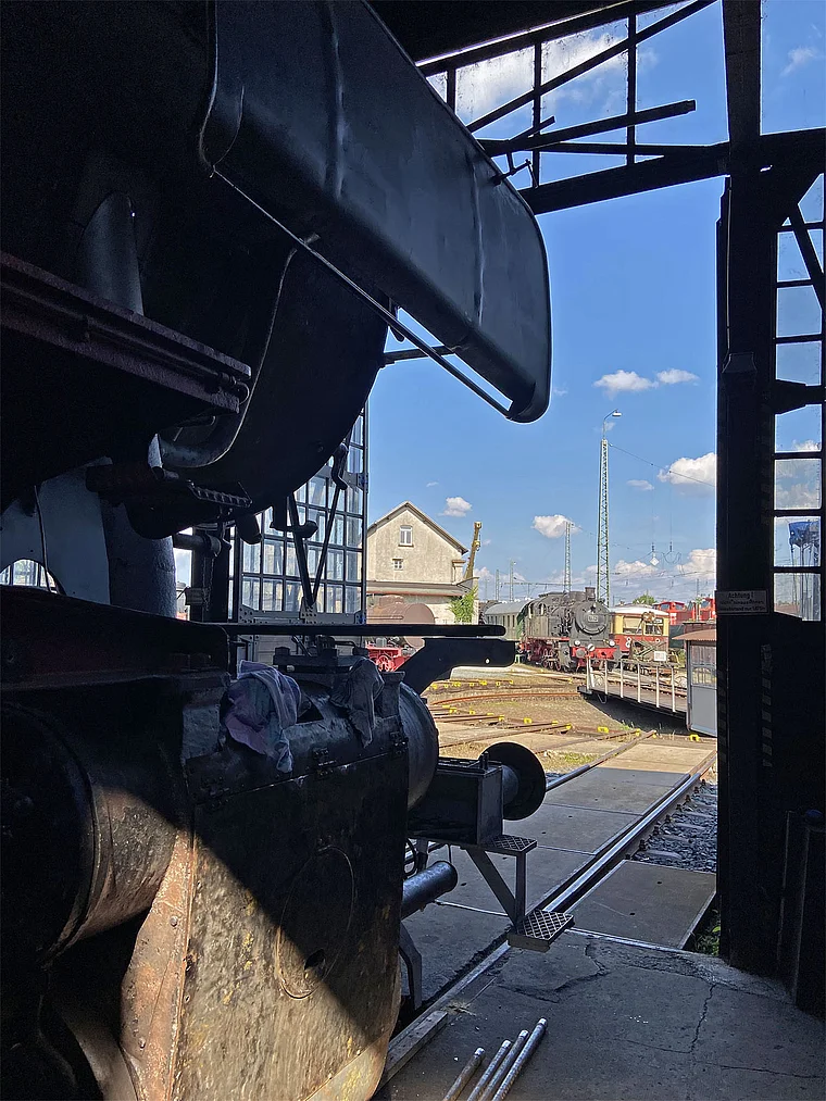Darmstadt Bahnwelt Dampflok