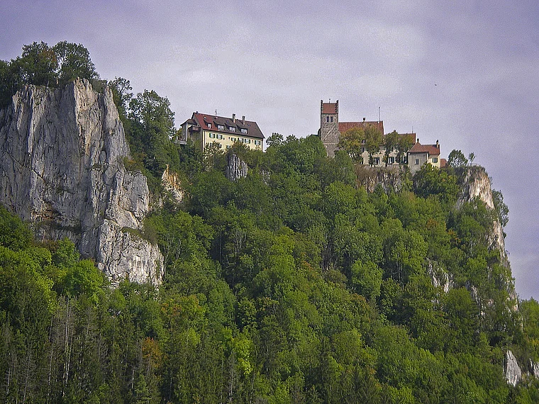 Langenbrunn Donau Burg Werenwag