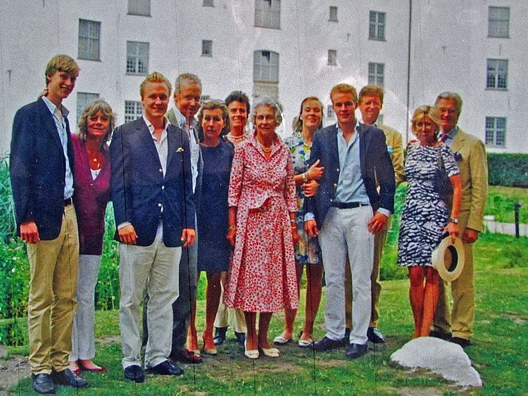 Glücksburg Schloss Familienfoto