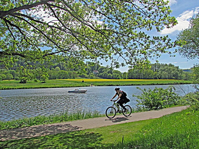 Fuldatal Wilhelmshausen Fulda-Ufer