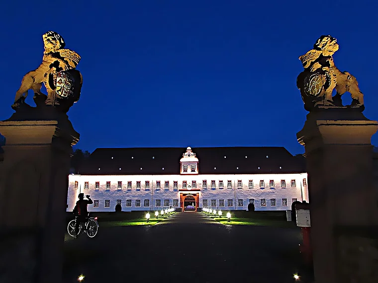 Heusenstamm Schloss Schönborn Nacht