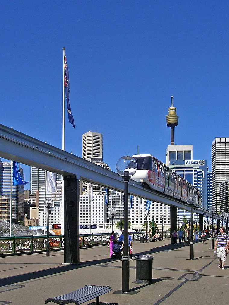 Sydney Darlin harbour Monorail