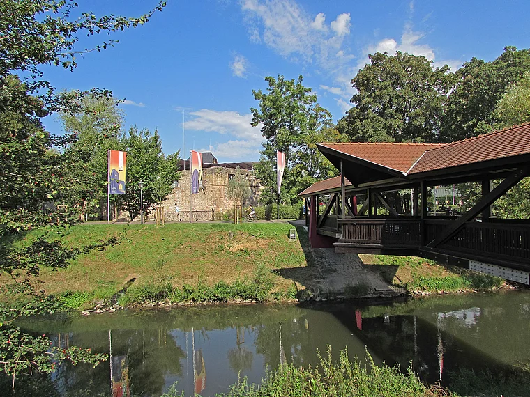 Bad Vilbel Nidda Burgblick