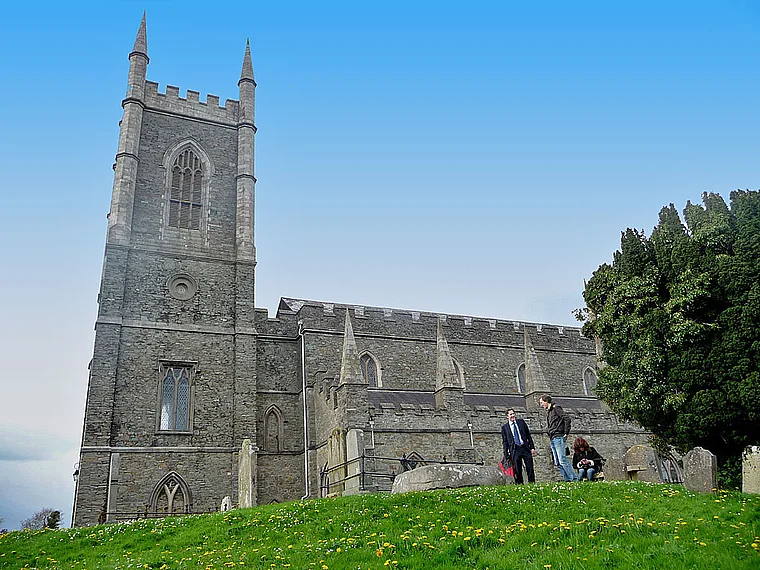 Nordirland Downpatrick Kathedrale außen