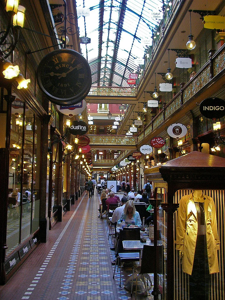 Sydney Strand Arcade innen