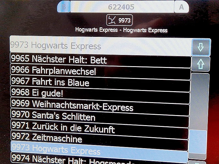 Vlexx Zielanzeigen Display nah