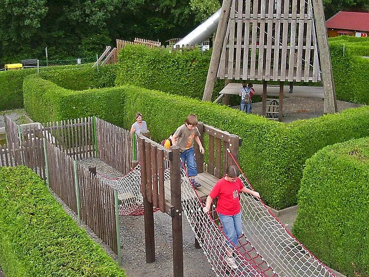 Kleinwelka Irrgarten Abenteuerlabyrinth