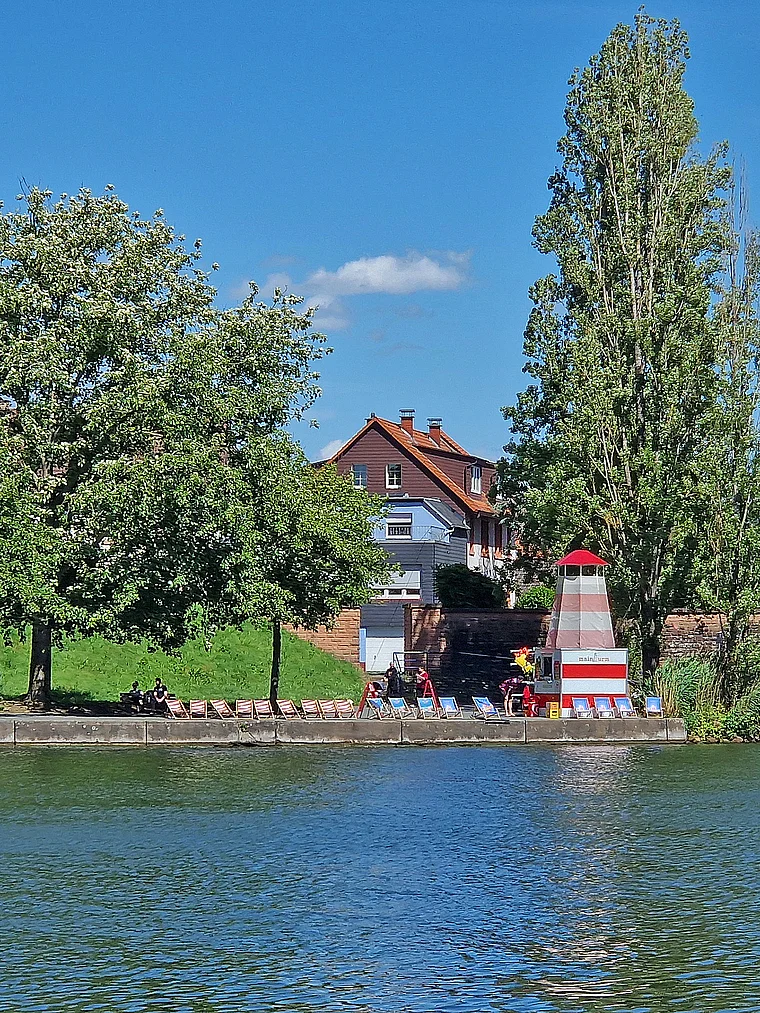 Offenbach Bürgel Main-Turm