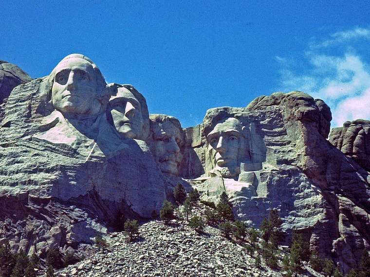 Mount Rushmore South Dakota Totale