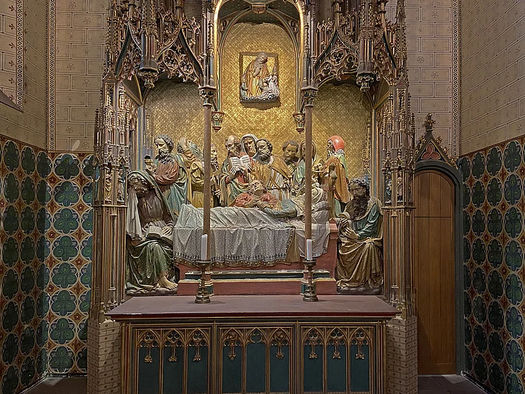 Frankfurt Dom Maria-Schlaf-Altar