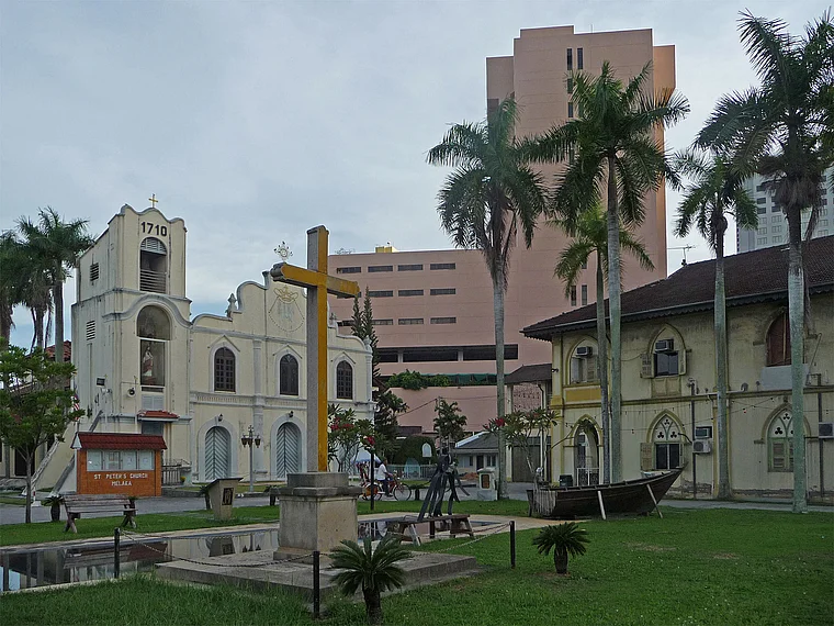 Melaka St. Peters's Church außen