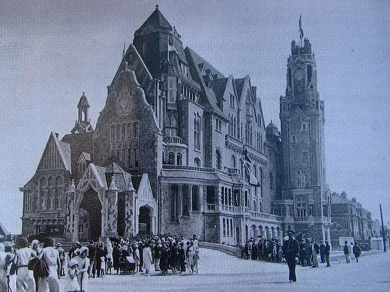 Le Touquet-Paris-Plage Rathaus früher