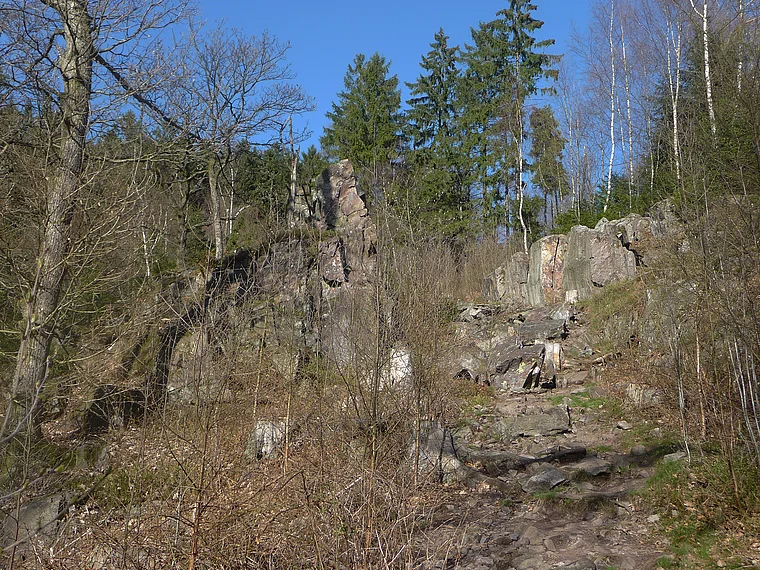 Saar-Hunsrück-Steig Traumschleife Felsenweg Bärenfels