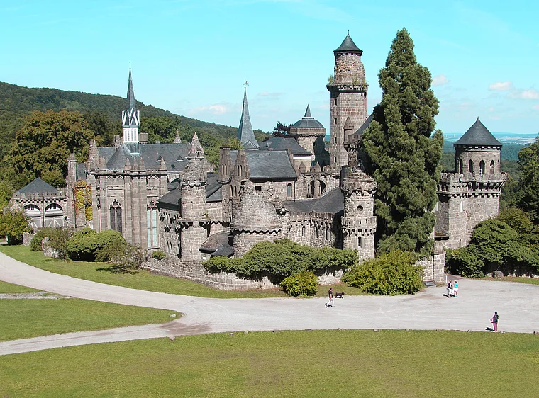 Kassel Löwenburg Sommer