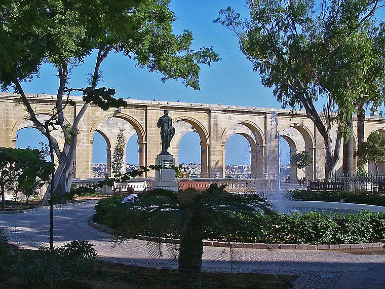 Malta Valletta Barrakka Gardens
