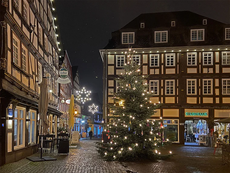 Grünberg Barfüßergasse Advent