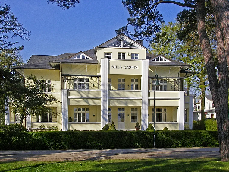 Usedom Heringsdorf Villa Caprivi außen