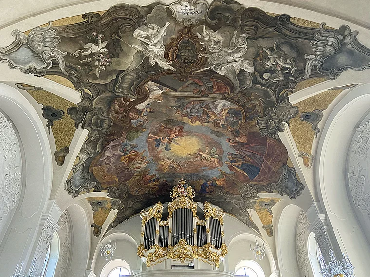 Heusenstamm Barockkirche Orgel