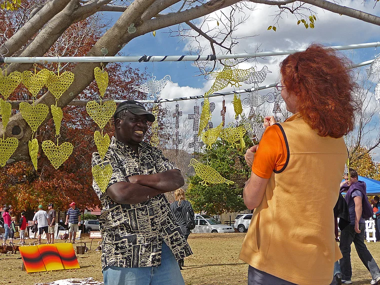 Clarens Südafrika Kunsthandwerk