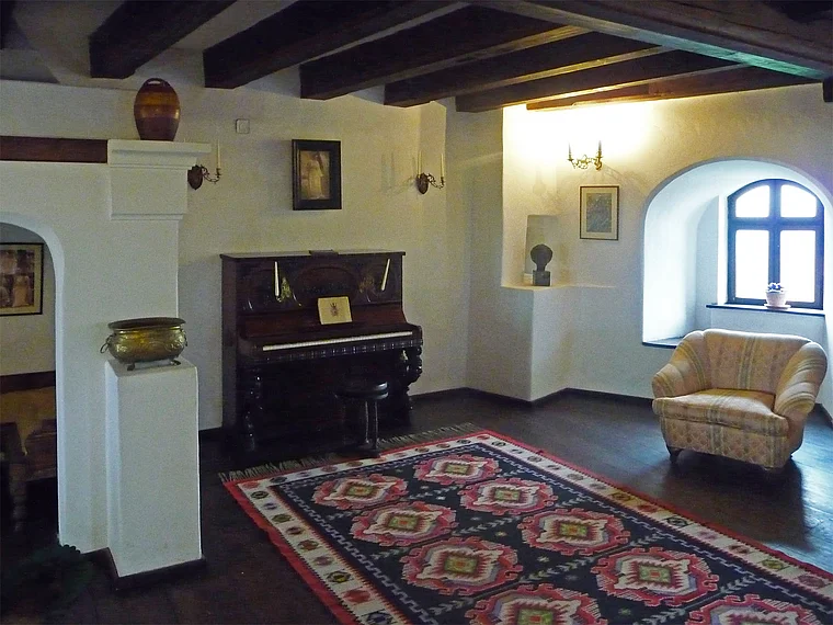 Rumänien Dracula Schloss Klavier