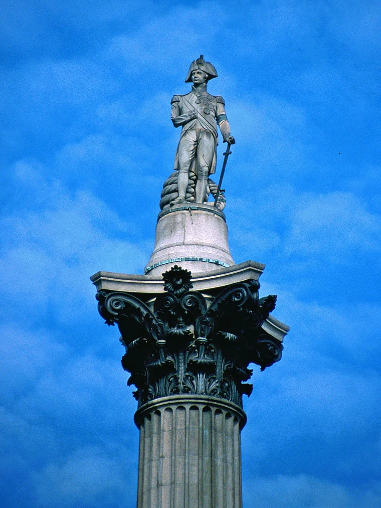 London Trafalgar Square Nelson Denkmal