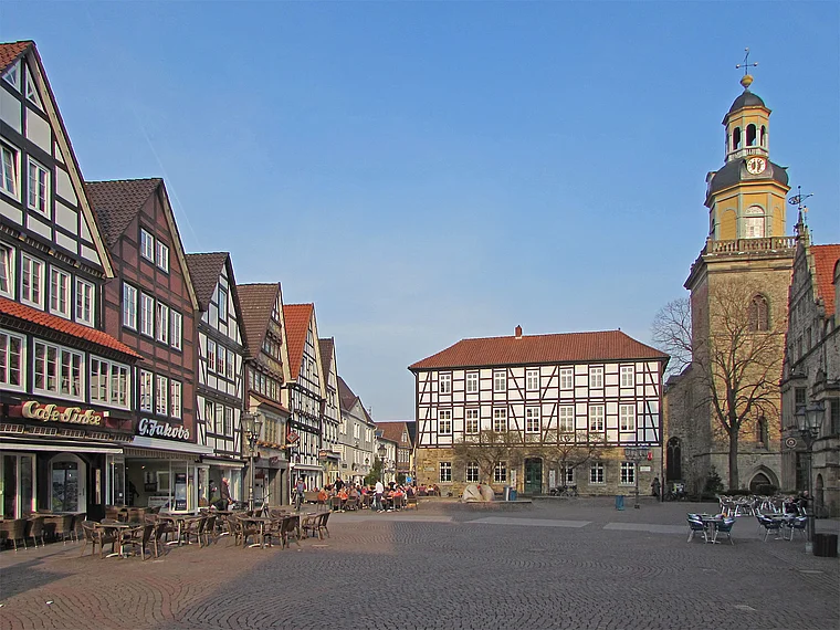 Rinteln Marktplatz Ostseite