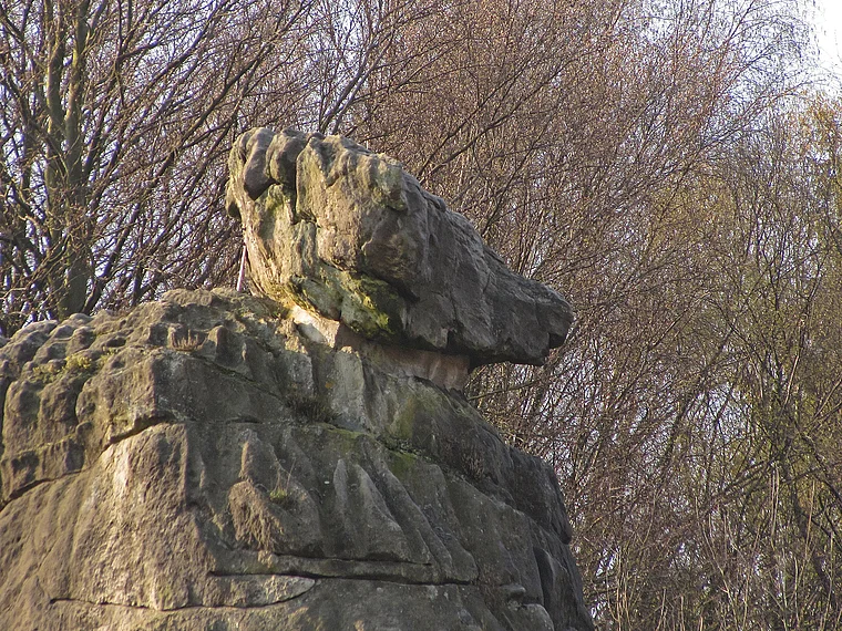 Externsteine Wackelstein