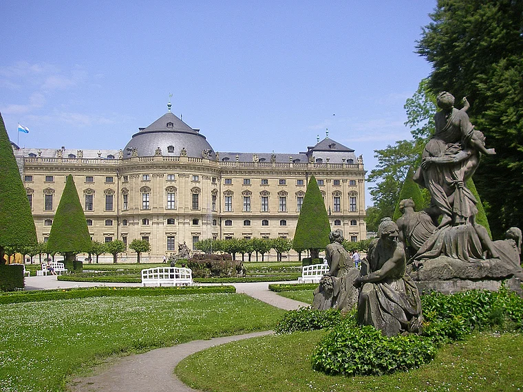Würzburg Residenz Parkseite