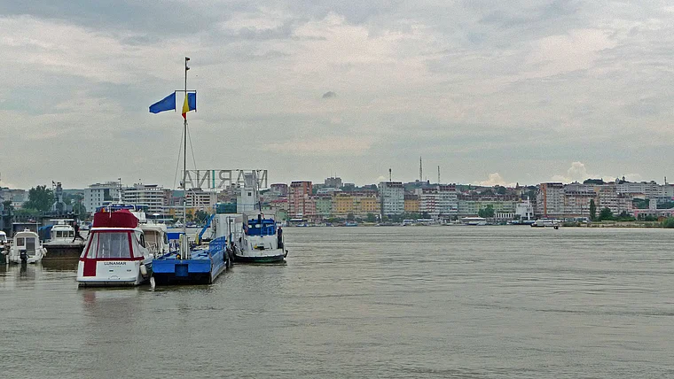 Rumänien Tulcea Marina