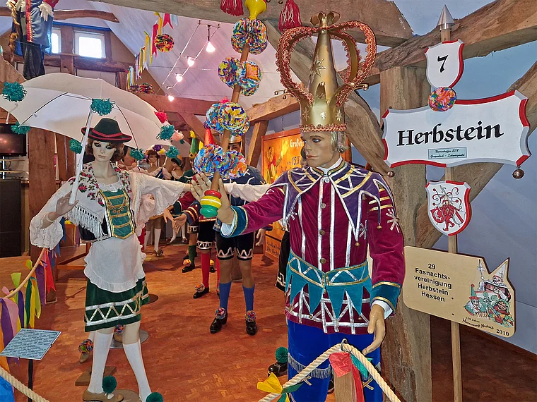 Herbstein Fastnachtsmuseum Bajazz mit Springerzug