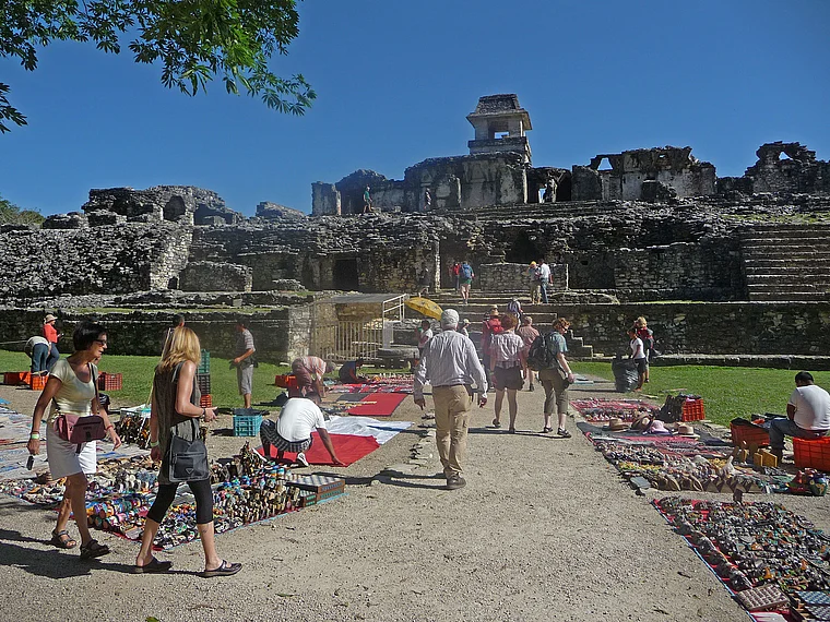 Mexiko Palenque Palast