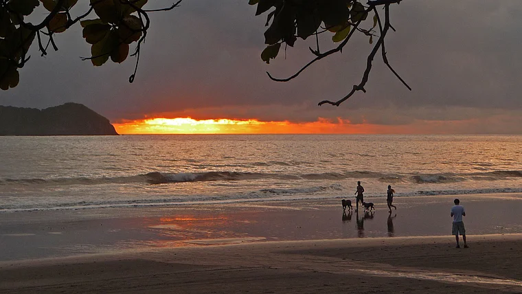Costa Rica Manuel Antonio Sonnenuntergang