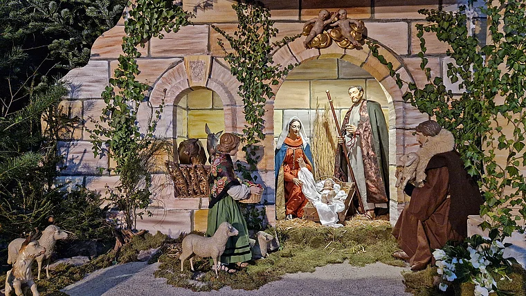 Fulda Dom Weihnachtskrippe