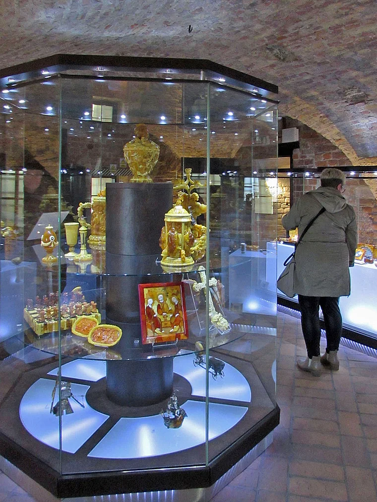 Danzig Bernsteinmuseum innen