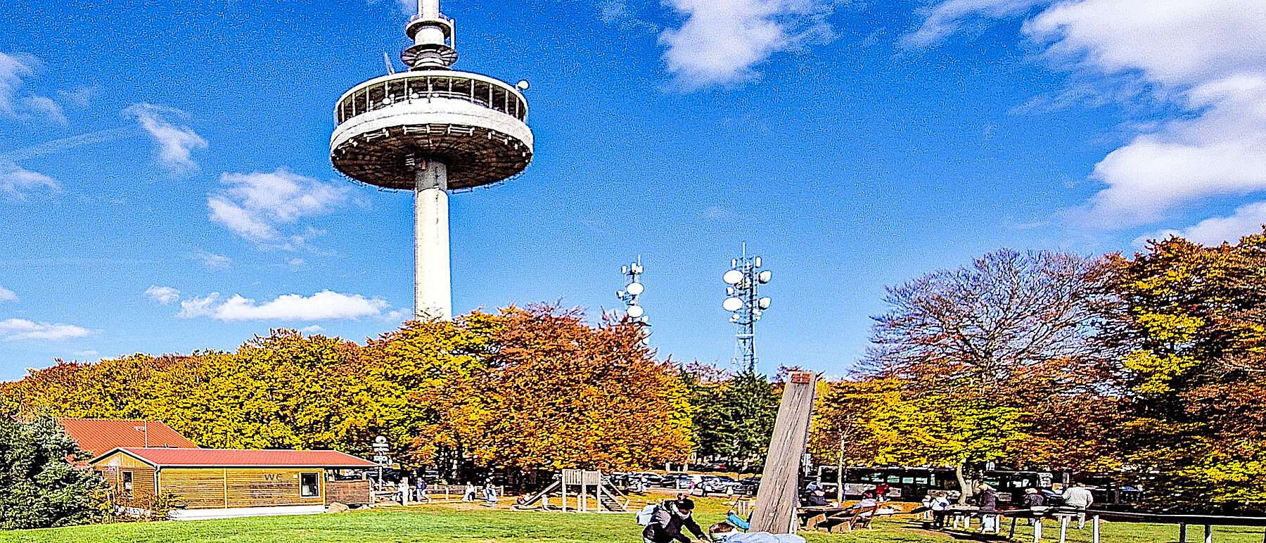 Schotten Hoherodskopf Spielplatz Herbst