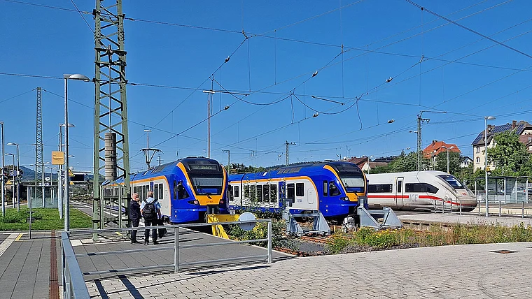 Bebra Bahnhof Züge