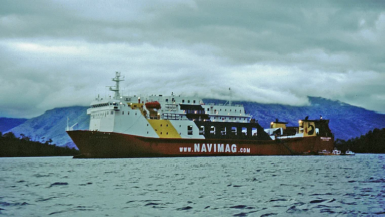 Chile Navimag Fähre Totale