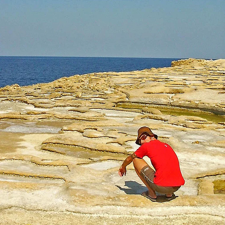 Malta Gozo Salzpfannen