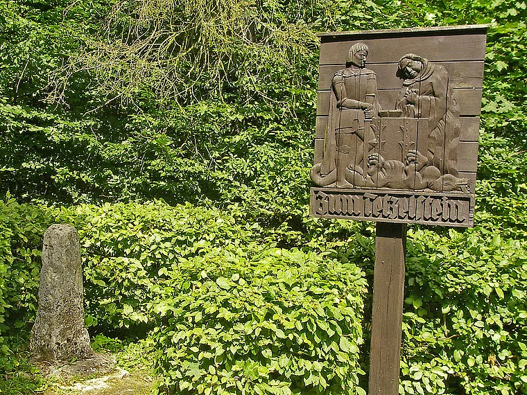 Elm Tetzelstein Gedenktafel Tetzel