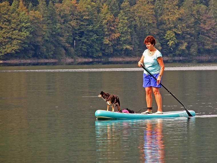 Grainau Eibsee Stand up Paddling