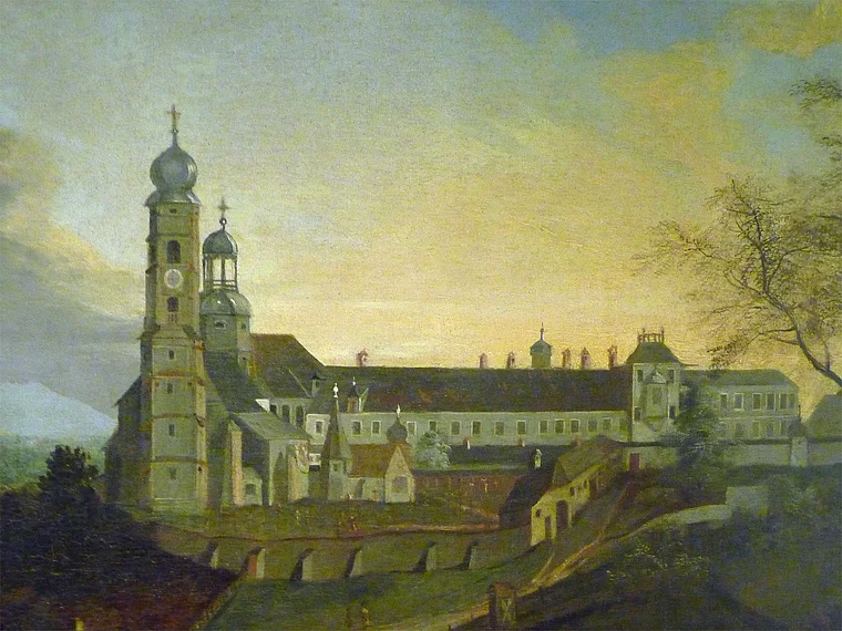 Braunau Schloss Ranshofen Gemälde Stift Ranshofen
