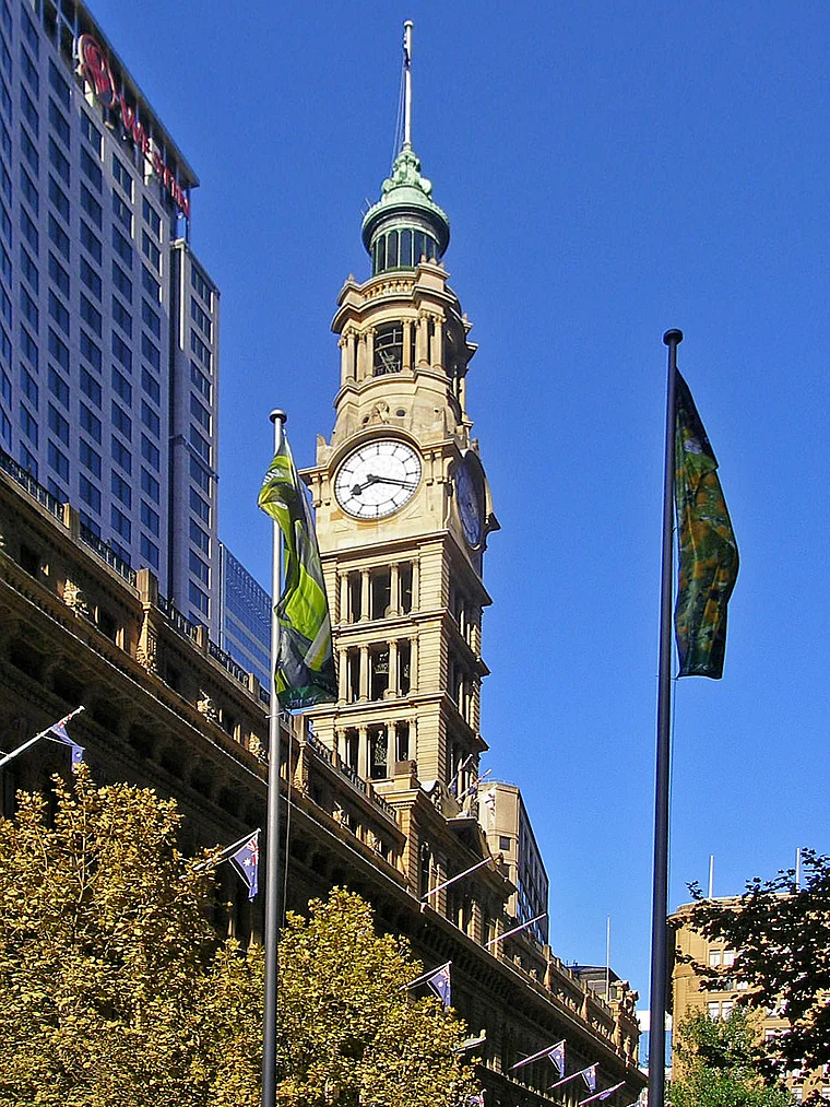 Sydney Rathaus Glockenturm
