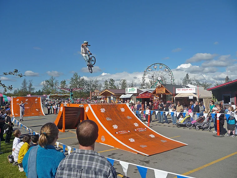 Alaska State Fair BMX Show